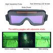 Welding Goggles Auto Darkening,Solar Auto Darkening Welding Glasses Over Glasses Mask Helmet, Welder Safety Eye Protection PC Glasses