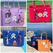 Letter Charms for Bogg Bag,Alphabet Lettering Accessories Charms Compatible with Bogg Bag Original All Models,Insert Decorative Letter for Handbag Beach Tote Bag (R)