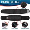 Lumbar Support Belt, Back Support for Lifting, Scoliosis, Herniated Disc, Lower Back Support with Adjustable Straps and Removable Lumbar Pad for Men Women(X/XL)