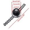Lawn Mower Chain Weed Trimmer Head 65Mn Grass Brush Cutter Weed Eater Blade Outdoor Garden Tools Universal Color Red