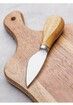 Kitchen Cutting Board Cheese Platter Wooden Chopping Board Slotted Hole Steak Meat Vegetables Knives