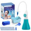 Ear Wax Removal Tool, Manual Ear Irrigation Washing System, Ear Cleaning Washer Kit, Safe and Effective Ear Cleaner for Men and Women