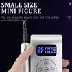2 in 1 Portable Electric Nail Drill 35000 RPM Electrical Professional Nail File Kit, Nail Dryer UV Lamp Manicure for Acrylic, Gel Nails-White