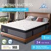 STARRY EUCALYPT Mattress Pocket Spring Single Size Latex Euro Top 34cm 9 zone