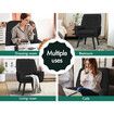 ALFORDSON Armchair Lounge Accent Chair Fabric Black
