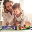 Busy Board,Educational Activity Board,Montessori Busy Board for Developing Sensory,Learning Motor Skills,Expanding Brain Thinking,Travel Toys for Boys Girls Gifts