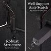 La Bella Storage Ottoman Bench Seat 132cm Chest Arm Couch Stool Velvet - Black