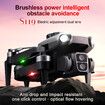 Professional Drone 8K With Dual Camera 5G WIFI Smart Obstacle Avoidance FPV Brushless Motor RC Quadcopter Mini Drone Color Grey