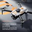 Professional Drone 8K With Dual Camera 5G WIFI Smart Obstacle Avoidance FPV Brushless Motor RC Quadcopter Mini Drone Color Grey