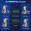 PS5 Slim Stand Cooling Station for Playsation 5 Slim Console Disc/Digital,PS5 Accessories Cooling Stand