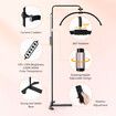 Led Floor Lamp Fill Light Beauty Half Moon for Eyelash Extension Tattoo Salon Spa Facial Nail Makeup Adjustable Brightness