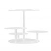 5-Star Chef Cake Stand 5 Tiers Acrylic Holder Display Round Clear Wedding Party