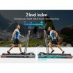 BLACK LORD Treadmill Electric Walking Pad Home Office Incline Foldable Silver