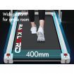 BLACK LORD Treadmill Electric Walking Pad Home Office Incline Foldable White
