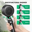 Maxkon Gas Water Heater 7 in 1 10L Outdoor Portable Camping Shower Instant Hot Heating System White