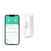 WiFi Thermometer Hygrometer, Indoor Temperature and Humidity Sensor, Wireless Smart Humidity Temperature Monitor with Remote App Notification Alert for Home, Greenhouse(1 Pack)