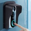 Doorbell Rain Cover, Ring Doorbell Cover Weatherproof Access Control Rain Cover Large Metal Ring Doorbell Protector, Black