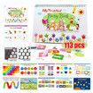 My Preschool 01 Busy Book Preschool Toddler Pages Autism Sensory Interactive Learning Montessori Educational Toys Kids GIft