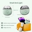 LED Light Automatic Electric Nail Clippers with Nail Debris Storage, USB Rechargeable Safety Nail Trimmer, Electric Nail File,Green