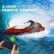 2.4G Wireless Remote Control Boat Speedboat Boys Water Toy High-Speed Racing Boat,Electric Model Toy Boat