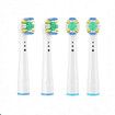 Replacement Brush Heads for Oral B Compatible Electric Toothbrush Heads, 4 Floss
