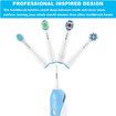 Replacement Brush Heads for Oral B Compatible Electric Toothbrush Heads, 4 Whitening