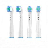 Replacement Brush Heads for Oral B Compatible Electric Toothbrush Heads, 4 Precision