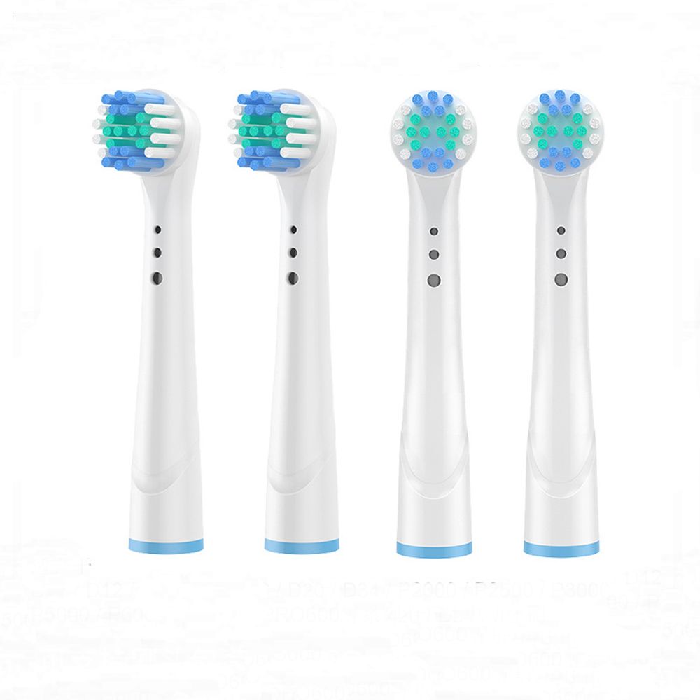 Replacement Brush Heads for Oral B Compatible Electric Toothbrush Heads, 4 Precision