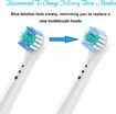 Replacement Brush Heads for Oral B Compatible Electric Toothbrush Heads, 4 Precision