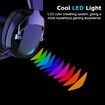 Wireless Gaming Headset with Detachable Noise Cancelling Microphone, 2.4G Bluetooth USB 3.5mm Wired Jack 3 Modes Wireless Gaming Headphones
