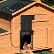 Solar Power Motorised Chicken Coop Door Automatic Pet Door Opener Battery Timer Controlled Poultry Security