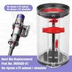 Dust Bin Replacement for Dyson V10 SV12 Animal and Absolute Vacuum Cleaner Clear Bin Part No 969509-01