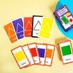 54 PCS Colors And Shapes Flash Cards Preschool Kindergarten Educational Early Learning Cognitive Skills Visual Aids Curriculum Supplement