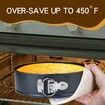 Cake Pan Set for Baking,Non-Stick Springform Pans Set of 4(4,7,9,10inch),Round Cake Pans,Cheesecake Pan,Leak-Proof Cake Pans with Removable Bottom