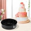 Cake Pan Set for Baking,Non-Stick Springform Pans Set of 4(4,7,9,10inch),Round Cake Pans,Cheesecake Pan,Leak-Proof Cake Pans with Removable Bottom