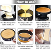 Cake Pan Set for Baking,Non-Stick Springform Pans Set of 4(4,7,9,10inch),Round Cake Pans,Cheesecake Pan,Leak-Proof Cake Pans with Removable Bottom