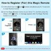 Replacement for LG Magic Remote with Pointer and Voice Function,AN-MR23GA for LG TV Magic Remote,Compatible with 2023 LG Smart TV OLED Series