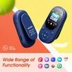 MP3 Player 32GB Bluetooth 5.3 Mini Portable Music Player with FM Radio Recording, Kids Music MP3 MP4 Player(Blue)