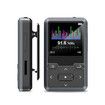 32GB Clip-On MP3 Player with Bluetooth 5.0, Mini Portable MP3 Player with FM Radio Recording, Kids Music MP3 Player with Pedometer MP3 and MP4 Player(Black)