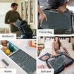 6 Set Compression Packing Cubes for Suitcases,Travel Organizer Bags for Luggage, Travel Accessories and Essentials (Grey)