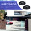 Automatic Gate Opener Kit Driveway Electric Double Swing Door Operator Remote 600kg Power Auto Opening System Home Security