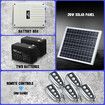 Solar Automatic Gate Opener Double Swing Door Operator Remote Control Kit 600kg Auto Motor System Driveway Home Security