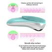 Facial Cleansing Brush, Sonic Waterproof Cleansing Brush(8 Adjustable Speeds) Effectively Cleans and Exfoliates, Green
