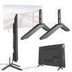 Adjustable TV Stand Base Universal TV Legs for 32 to 75 Inch LCD LED Flat Screens Vizio Samsung LG TCL Hisense Monitors