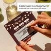 It's a Date!, 40 Fun Scratch Off Date Ideas for Him, Her, Boyfriend, Girlfriend, Wife, or Husband, Perfect for a Date Night, Special Gift for Couples