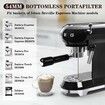 Bottomless Portafilter 54mm Bottomless Portafilter Fits Breville Barista Express and 54mm Breville Machines,Espresso Bottomless Portafilter 53.5mm and Stainless Steel Filter Basket