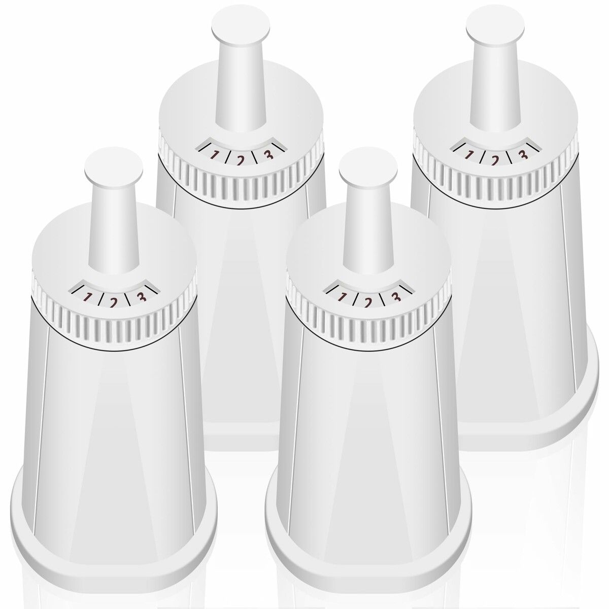 Water Filter Replacement for Breville Espresso Machine Barista Touch Oracle Dual Boiler Sage Models 4 Pack