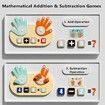 Kids Math Manipulatives Homeschool Supplies, Learning Toys, Math Game Number Blocks Montessori Toys for 3 4 5 6 Year Old Boys Girls
