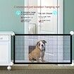 Dog Gate for Stairs, Pet Gates for The House, Dogs Screen Mesh Gate for Doorways Stairways Indoor Safety, 180 x 72 cm