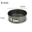 1 PCS 8 Inch Nonstick Springform Pan with Removable Bottom Leakproof Cheesecake Pan